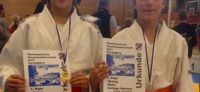 Judoka Nadja Kneilling wird Erste auf Oberbayerischen Einzelmeisterschaft  Auch Odalis Santiago erfolgreich